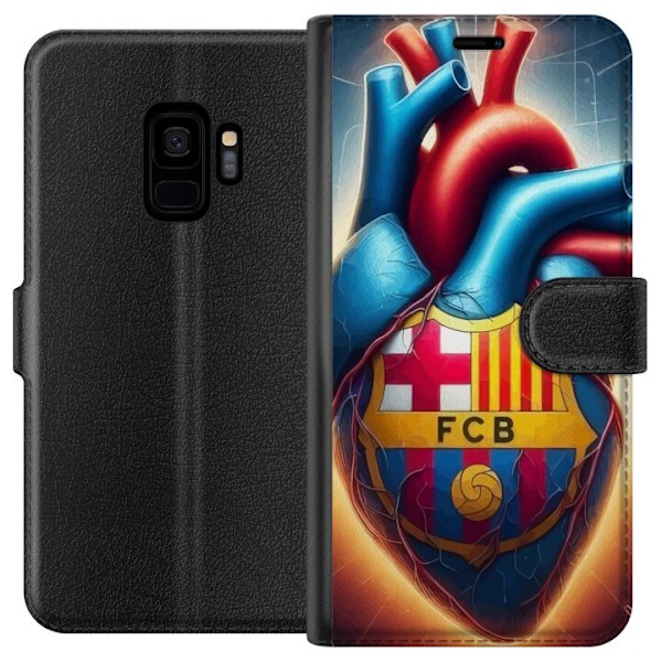 Samsung Galaxy S9 Lommeboketui FCB Hjerte