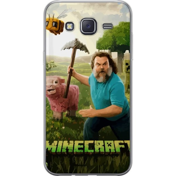 Samsung Galaxy J5 Läpinäkyvä kuori A Minecraft Movie