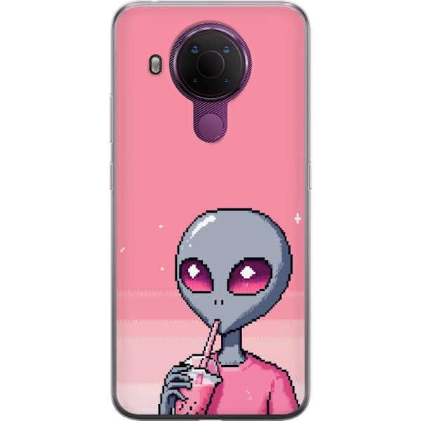 Nokia 5.4 Genomskinligt Skal Alien Smoothie