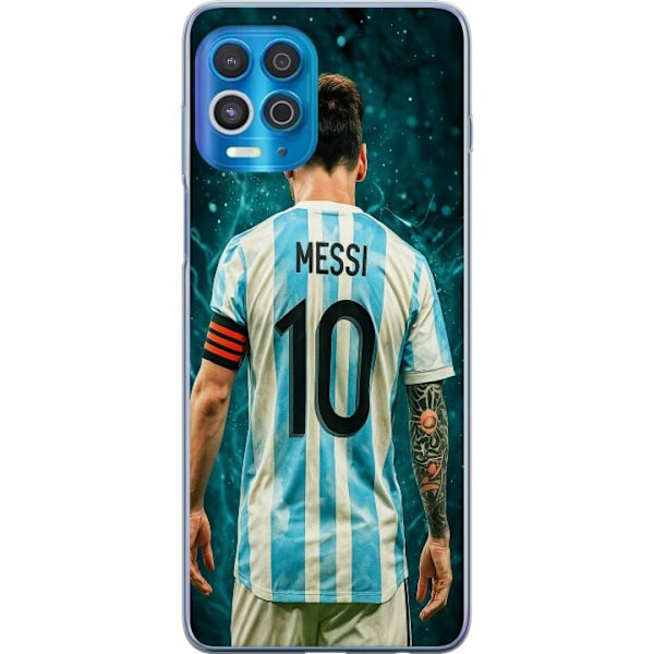Motorola Edge S Genomskinligt Skal Messi