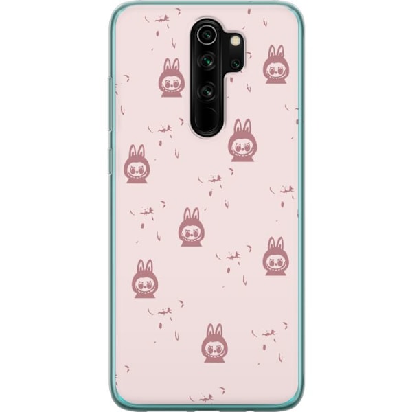Xiaomi Redmi Note 8 Pro  Gjennomsiktig deksel Labubu Neon Pop - Neonfarget pop art monster