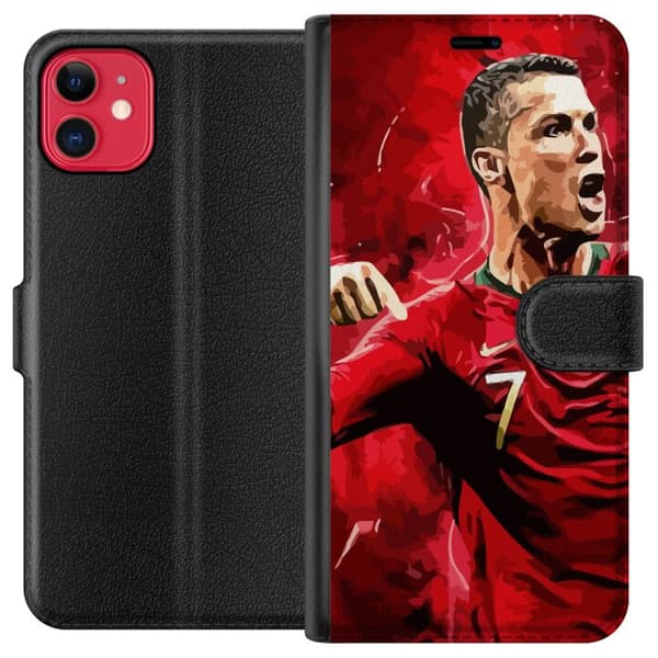 Yhteensopiva Lompakkokotelo Apple iPhone 11 Ronaldo