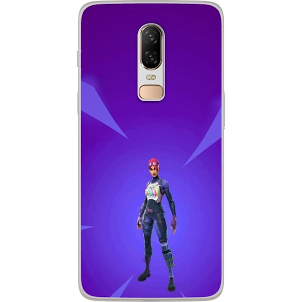 OnePlus 6 Genomskinligt Skal Fortnite - Brite Bomber