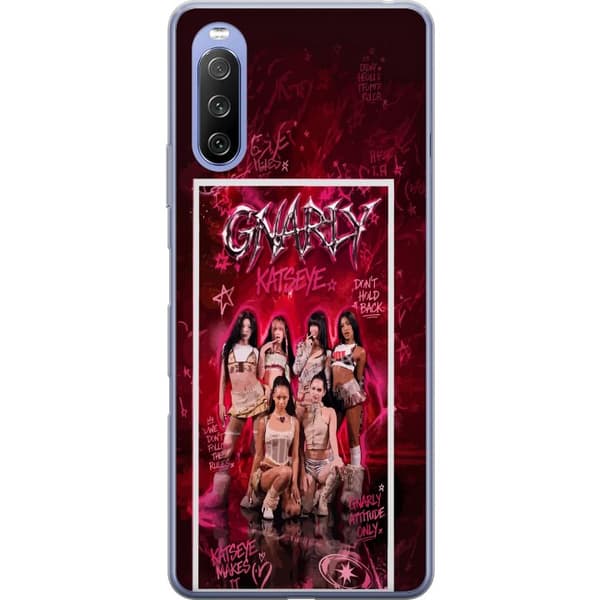 Kompatibelt Mobildeksel til Sony Xperia 10 III Lite KATSEYE rosa