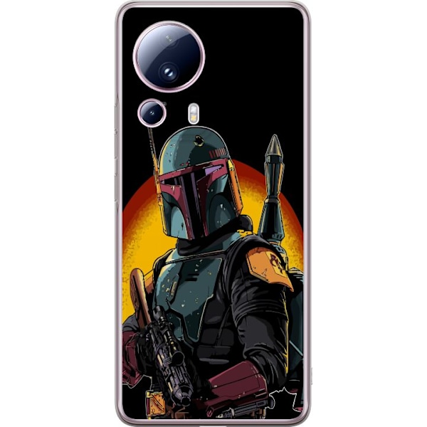 Xiaomi 13 Lite Genomskinligt Skal The Mandalorian