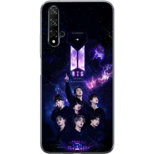 Kompatibelt Mobildeksel til Huawei nova 5T BTS lila