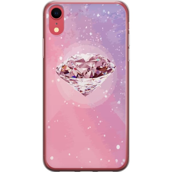 Apple iPhone XR Gennemsigtig cover Glitter Diamant