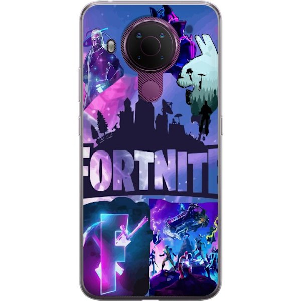 Nokia 5.4 Genomskinligt Skal Fortnite