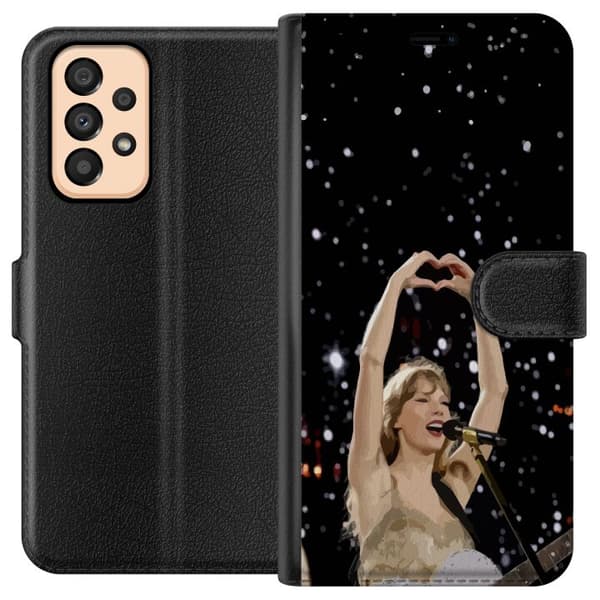 Kompatibelt Plånboksfodral till Samsung Galaxy A33 5G Taylor Swift