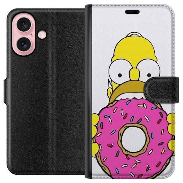 Apple iPhone 16 Tegnebogsetui Homer