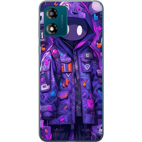 Motorola Moto E13 Gennemsigtig cover Anime