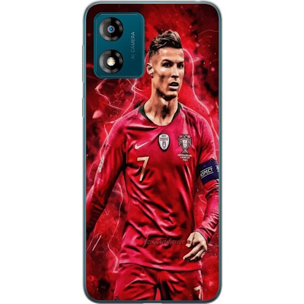 Motorola Moto E13 Gjennomsiktig deksel Ronaldo Ferdigheter - C