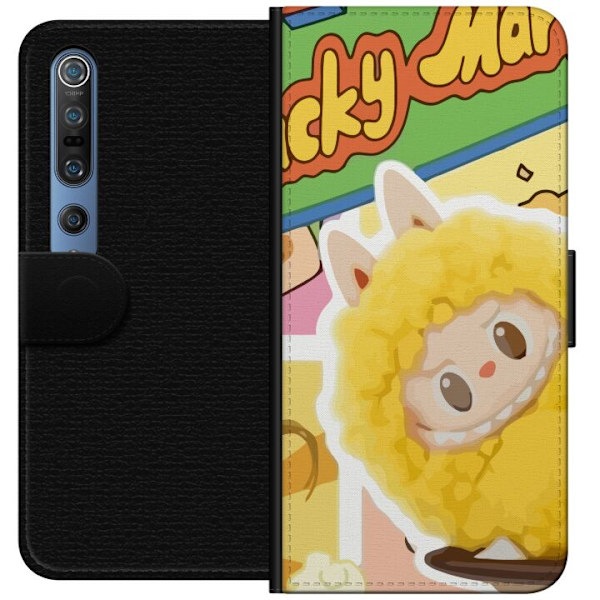 Xiaomi Mi 10 Pro 5G Lompakkokotelo Labubu Wacky Mart Pop Mart -sarjan keräilyfiguuri Söpö Muotoilu Suosittu Teemalelu Sarja Luova Taidelelu