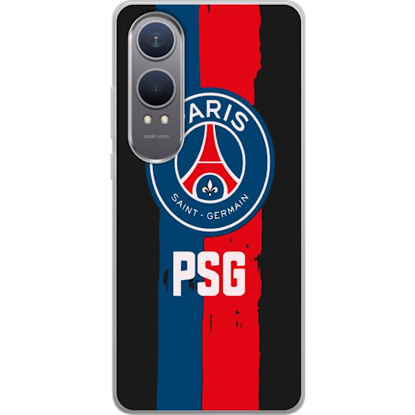 OnePlus Nord CE4 Lite Läpinäkyvä kuori Paris Saint-Germain