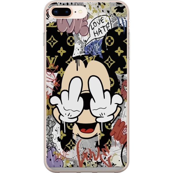 Kompatibel Mobilcover til Apple iPhone 8 Plus Mickey Mouse