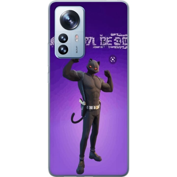 Xiaomi 12 Pro Gennemsigtig cover Fortnite - Meowscles