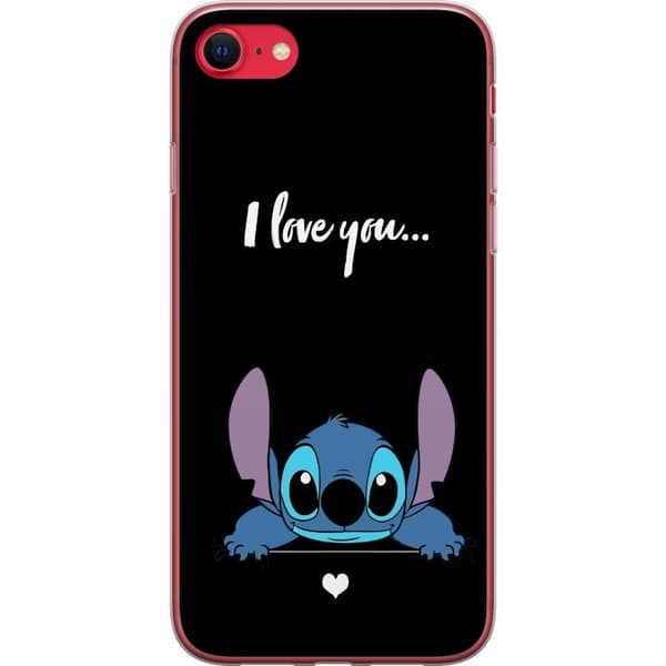 Kompatibel Mobilcover til Apple iPhone SE (2022) Stitch Jeg Elsker Dig