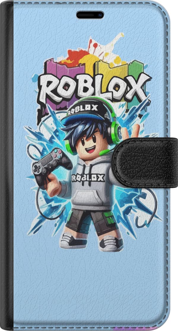 Kompatibel Tegnebogsetui til Apple iPhone 11 Roblox-gamerkarakter med headset og controller