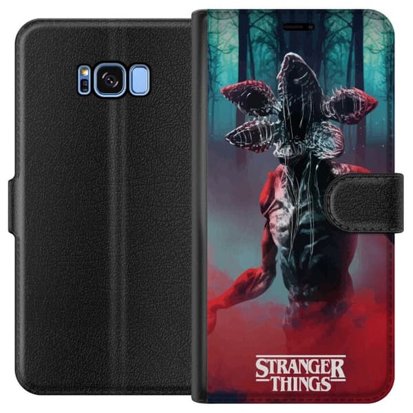 Kompatibelt Plånboksfodral till Samsung Galaxy S8 Stranger Things Monster