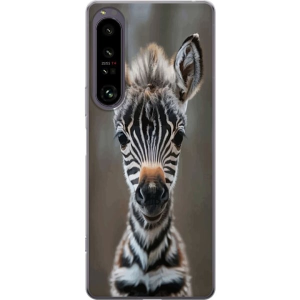 Sony Xperia 1 IV Läpinäkyvä kuori Giraffi Eläinaihe Afrikka Luonto Graafinen Kuva Savanni Villieläimet Suosittu Seinätaide Eksoottinen Teema