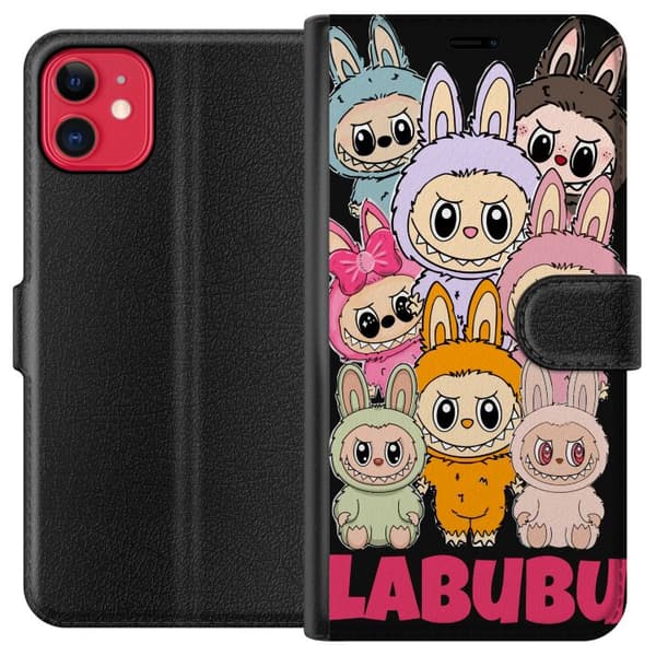 Kompatibel Tegnebogsetui til Apple iPhone 11 The Monster Edition kunstfigur