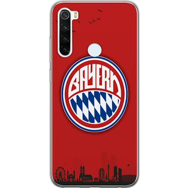 Xiaomi Redmi Note 8 Läpinäkyvä kuori FC Bayern München