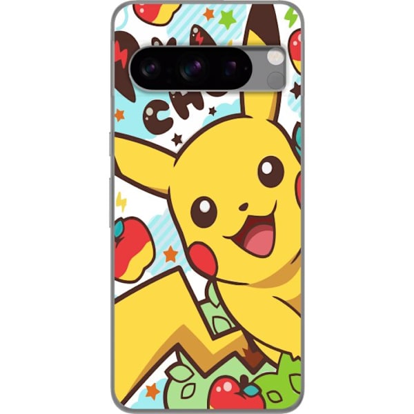 Google Pixel 8 Pro Gennemsigtig cover Pikachu