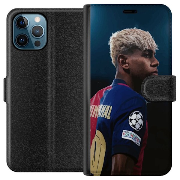 Apple iPhone 12 Pro Max Lompakkokotelo Lamine Yamal - Barcelon