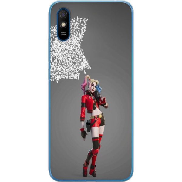 Xiaomi Redmi 9A Läpinäkyvä kuori Harley Quinn