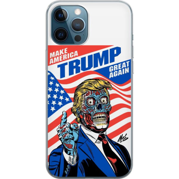 Apple iPhone 12 Pro Gennemsigtig cover  Trump