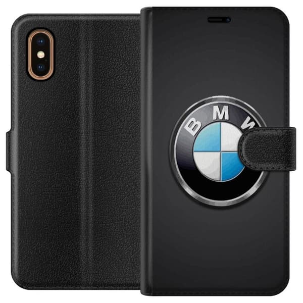 Kompatibel Tegnebogsetui til Apple iPhone XS Max BMW