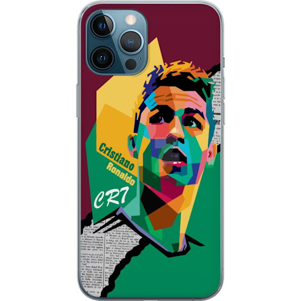 Apple iPhone 12 Pro Max Läpinäkyvä kuori Ronaldo