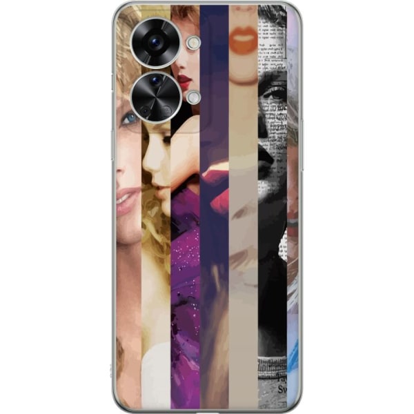 OnePlus Nord 2T Gennemsigtig cover Taylor Swift