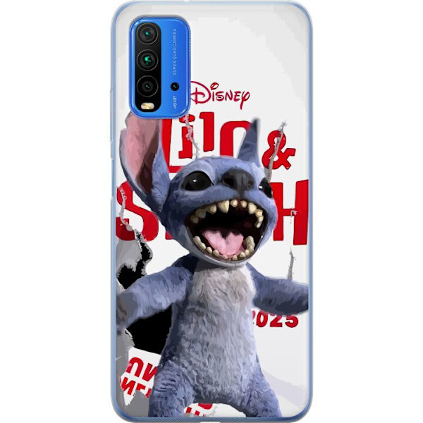 Xiaomi Redmi 9T Genomskinligt Skal Stitch