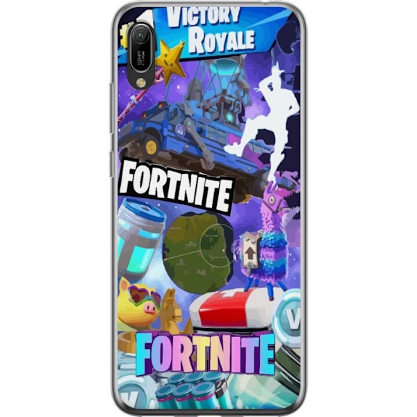 Huawei Y6 Pro (2019) Läpinäkyvä kuori Fortnite