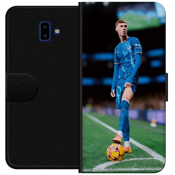 Samsung Galaxy J6+ Plånboksfodral Fotboll