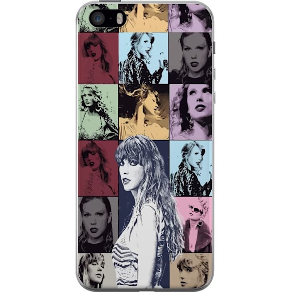 Apple iPhone 5s Läpinäkyvä kuori Taylor Swift