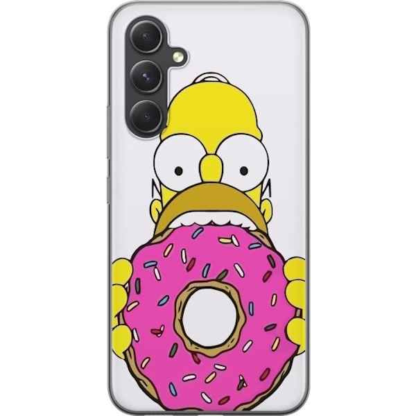 Samsung Galaxy S24 FE Genomskinligt Skal Homer