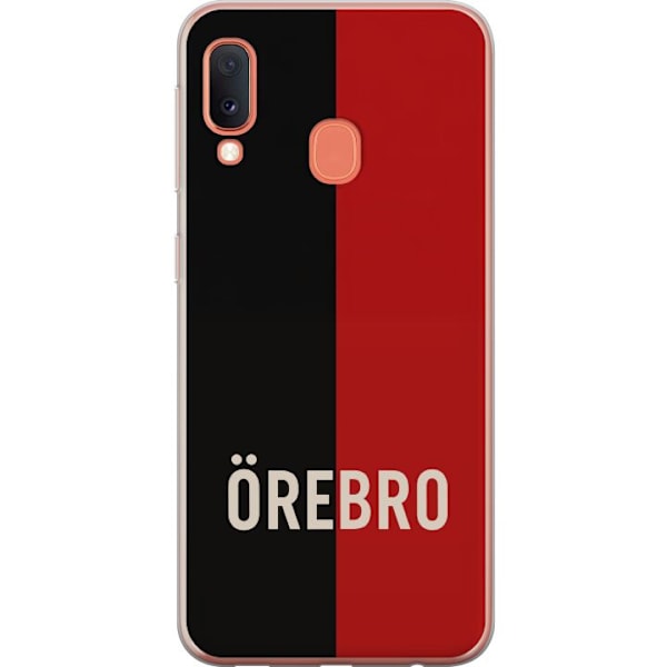 Samsung Galaxy A20e Läpinäkyvä kuori Örebro – Hockey