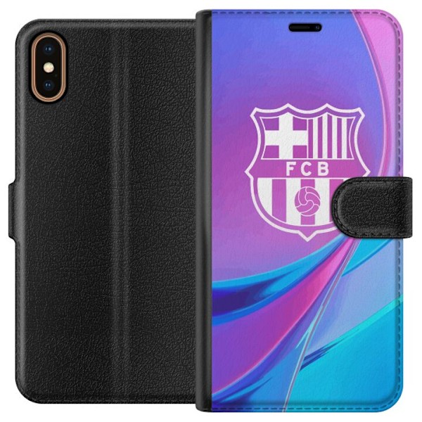 Apple iPhone XS Lommeboketui FC Barcelona