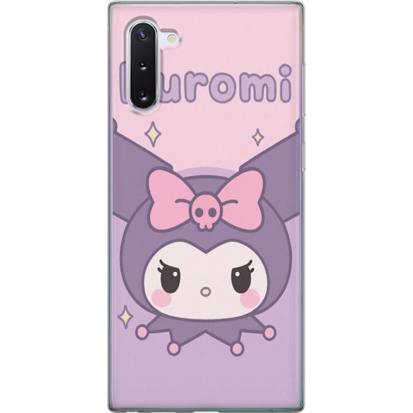 Samsung Galaxy Note10 Genomskinligt Skal Kuromi Kawaii