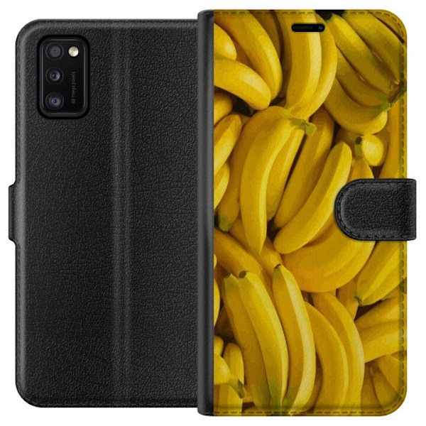 Samsung Galaxy A41 Tegnebogsetui Banan mønster