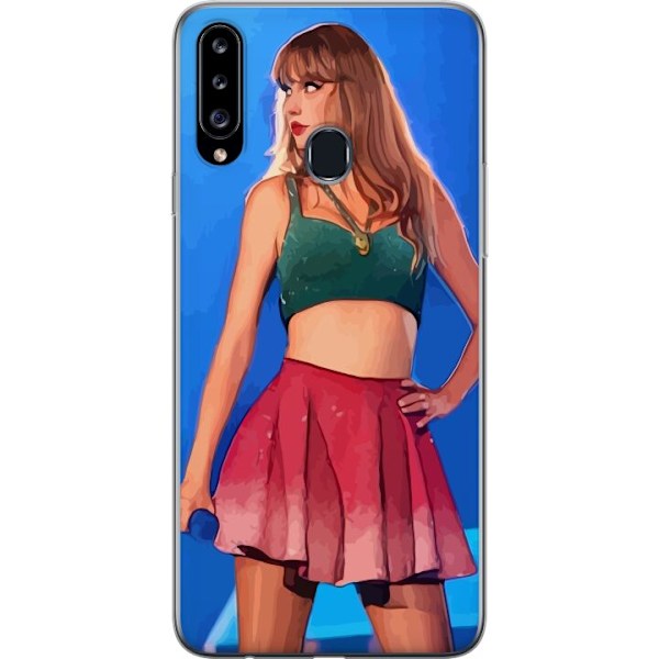 Samsung Galaxy A20s Gennemsigtig cover Taylor Swift