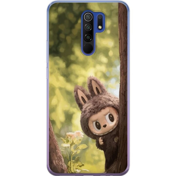 Xiaomi Redmi 9 Gjennomsiktig deksel Labubu Graffiti Vibes –