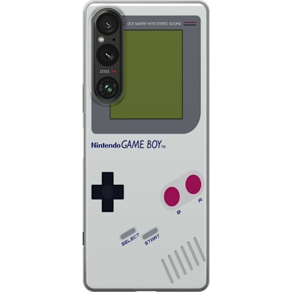 Sony Xperia 1 VI Genomskinligt Skal Game Boy