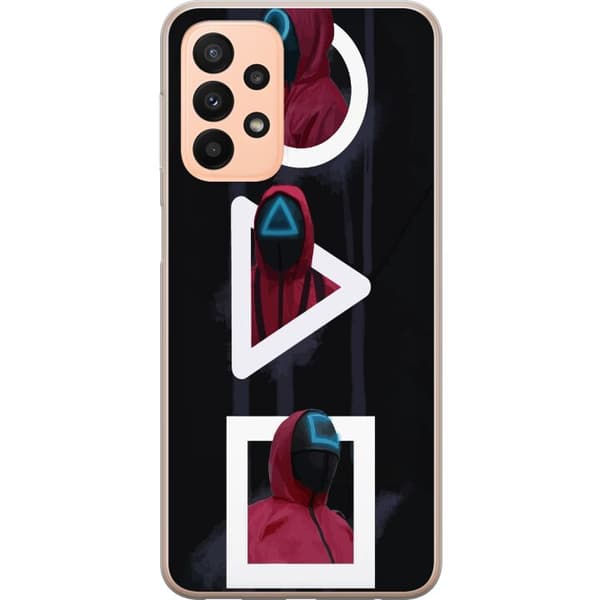 Kompatibelt Mobildeksel til Samsung Galaxy A23 Squid Game