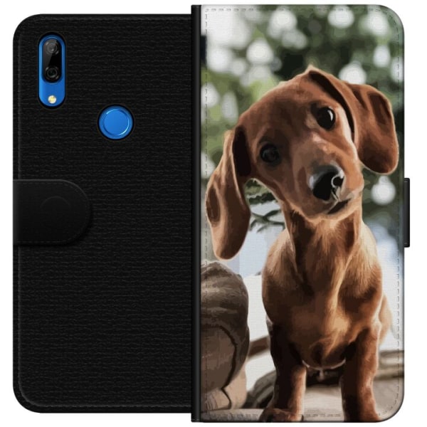 Huawei P Smart Z Tegnebogsetui Ung Hund