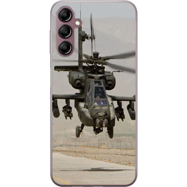 Kompatibelt Mobildeksel til Samsung Galaxy A14 5G AH-64 Apache Attack Helicopter