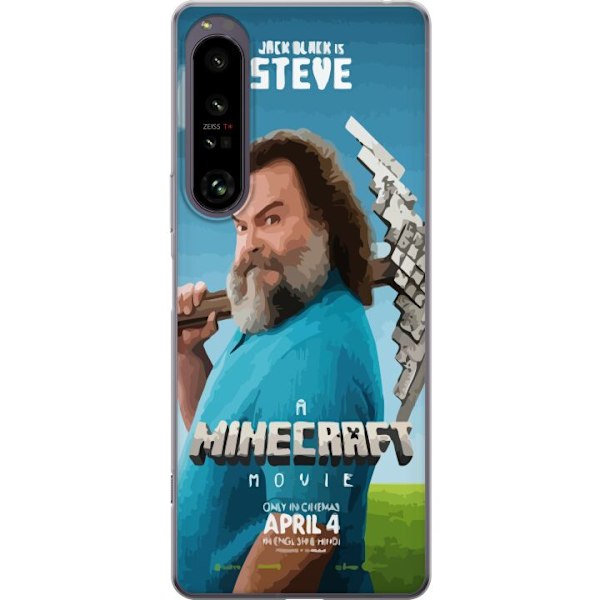 Sony Xperia 1 IV Läpinäkyvä kuori Minecraft-elokuva