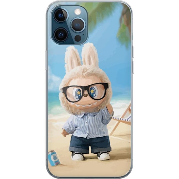 Apple iPhone 12 Pro Läpinäkyvä kuori Labubu Tummat Unelmat